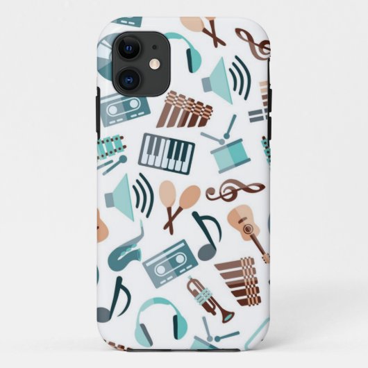 Musikmuster Case-Mate iPhone Hülle (Rückseite)