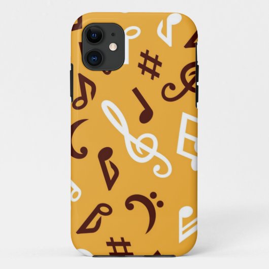 Musikmuster Case-Mate iPhone Hülle (Rückseite)