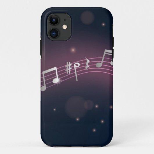 Musikmuster Case-Mate iPhone Hülle (Rückseite)
