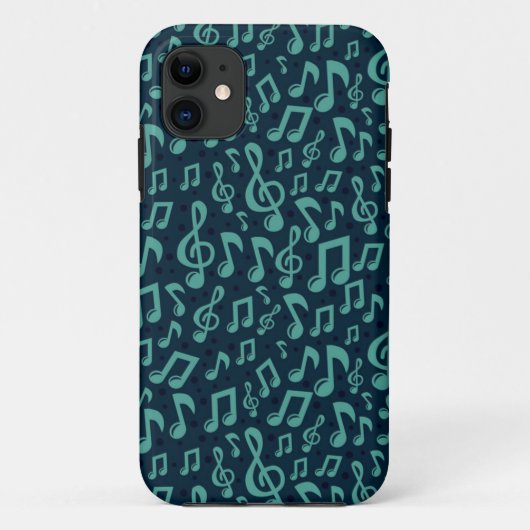 Musikmuster Case-Mate iPhone Hülle (Rückseite)