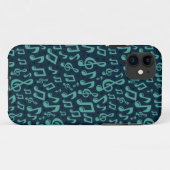 Musikmuster Case-Mate iPhone Hülle (Rückseite (Horizontal))