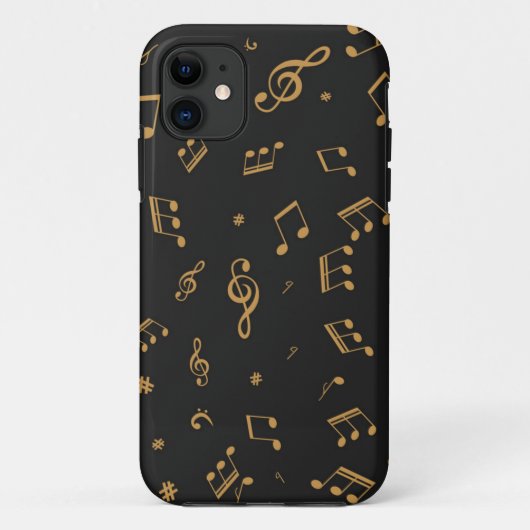 Musikmuster Case-Mate iPhone Hülle (Rückseite)