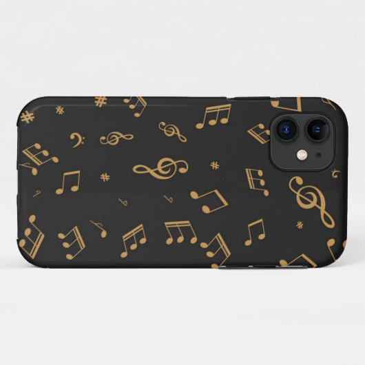 Musikmuster Case-Mate iPhone Hülle (Rückseite (Horizontal))