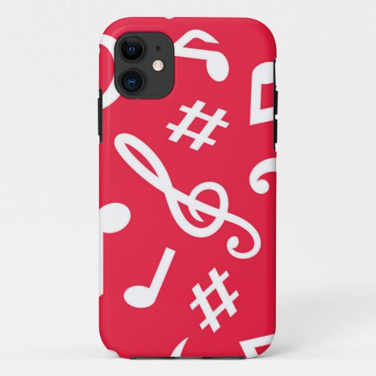 Musikmuster Case-Mate iPhone Hülle (Rückseite)