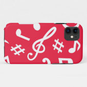 Musikmuster Case-Mate iPhone Hülle (Rückseite (Horizontal))