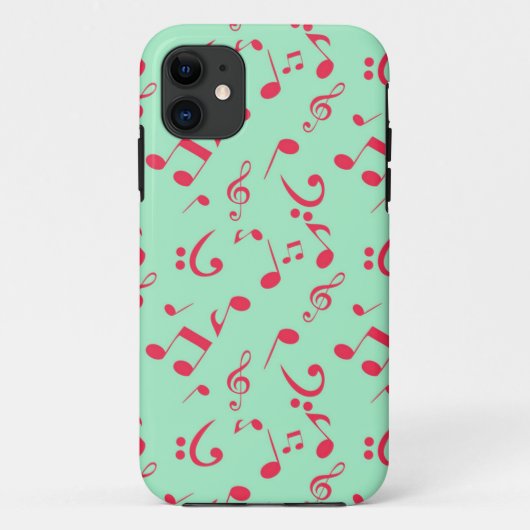 Musikmuster Case-Mate iPhone Hülle (Rückseite)