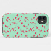 Musikmuster Case-Mate iPhone Hülle (Rückseite (Horizontal))