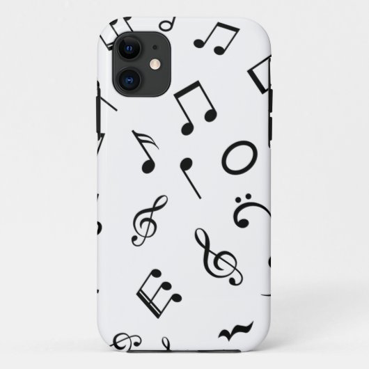 Musikmuster Case-Mate iPhone Hülle (Rückseite)