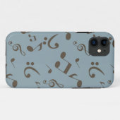 Musikmuster Case-Mate iPhone Hülle (Rückseite (Horizontal))