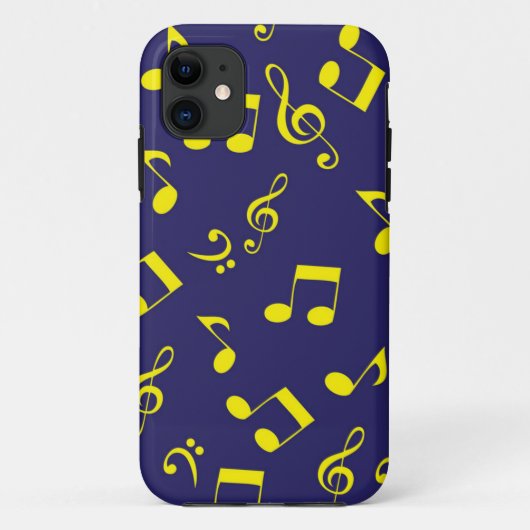 Musikmuster Case-Mate iPhone Hülle (Rückseite)