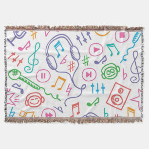 Musikmuster Decke