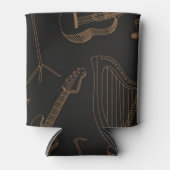 Musikmuster Dosenkühler (Vorderseite)