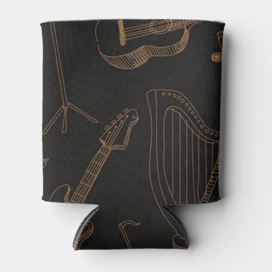 Musikmuster Dosenkühler (Vorderseite)