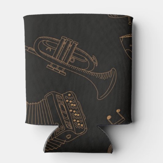 Musikmuster Dosenkühler (Rückseite)