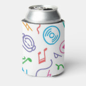 Musikmuster Dosenkühler (Kanne Rückseite)