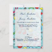 Musikmuster Einladung (Vorderseite)