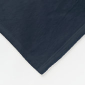 Musikmuster Fleecedecke (Ecke)
