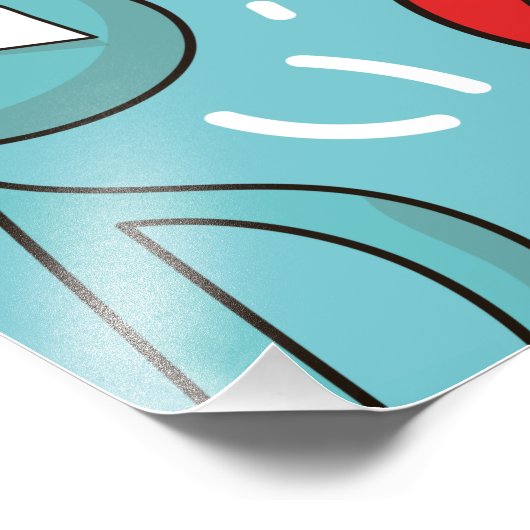 Musikmuster Fotodruck (Ecke)