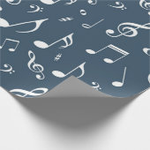 Musikmuster Geschenkpapier (Ecke)