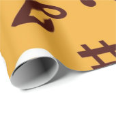 Musikmuster Geschenkpapier (Rolleneckpunkt)