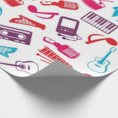 Musikmuster Geschenkpapier (Ecke)