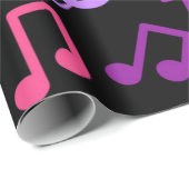Musikmuster Geschenkpapier (Rolleneckpunkt)