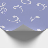 Musikmuster Geschenkpapier (Ecke)