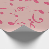 Musikmuster Geschenkpapier (Ecke)