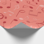 Musikmuster Geschenkpapier (Ecke)