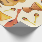 Musikmuster Geschenkpapier (Ecke)