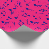 Musikmuster Geschenkpapier (Ecke)