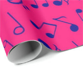 Musikmuster Geschenkpapier (Rolleneckpunkt)