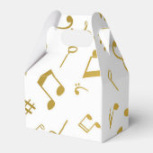 Musikmuster Geschenkschachtel (Rückseite)