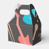 Musikmuster Geschenkschachtel (Rückseite)