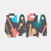 Musikmuster Geschenkschachtel (Ungefaltet)