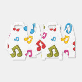 Musikmuster Geschenkschachtel (Ungefaltet)