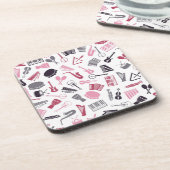 Musikmuster Getränkeuntersetzer (Linke Seite)