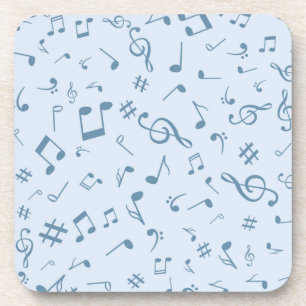 Musikmuster Getränkeuntersetzer