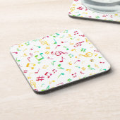 Musikmuster Getränkeuntersetzer (Linke Seite)