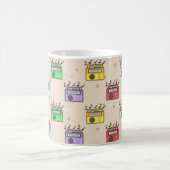 Musikmuster Kaffeetasse (Mittel)