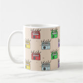 Musikmuster Kaffeetasse (Links)