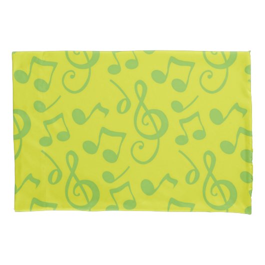 Musikmuster Kissenbezug (Vorderseite)