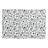 Musikmuster Kissenbezug (Rückseite)