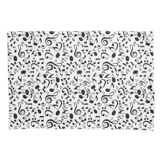 Musikmuster Kissenbezug (Vorderseite)