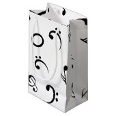 Musikmuster Kleine Geschenktüte