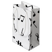 Musikmuster Kleine Geschenktüte