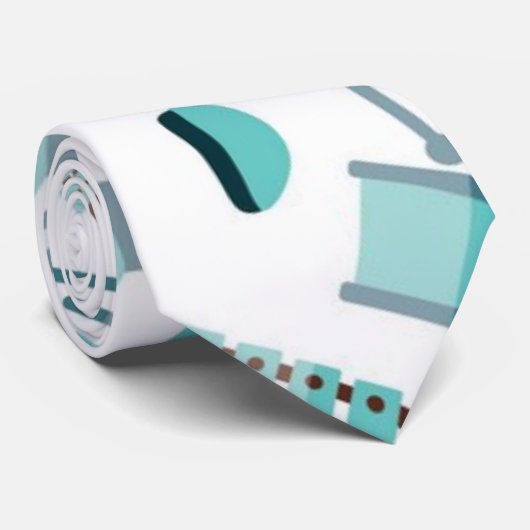 Musikmuster Krawatte (Gerollt)