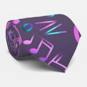 Musikmuster Krawatte (Gerollt)