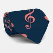 Musikmuster Krawatte (Gerollt)