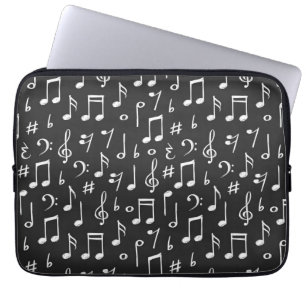 Musikmuster Laptopschutzhülle